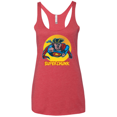 T-Shirts Vintage Red / X-Small Super Chunk Women's Triblend Racerback Tank