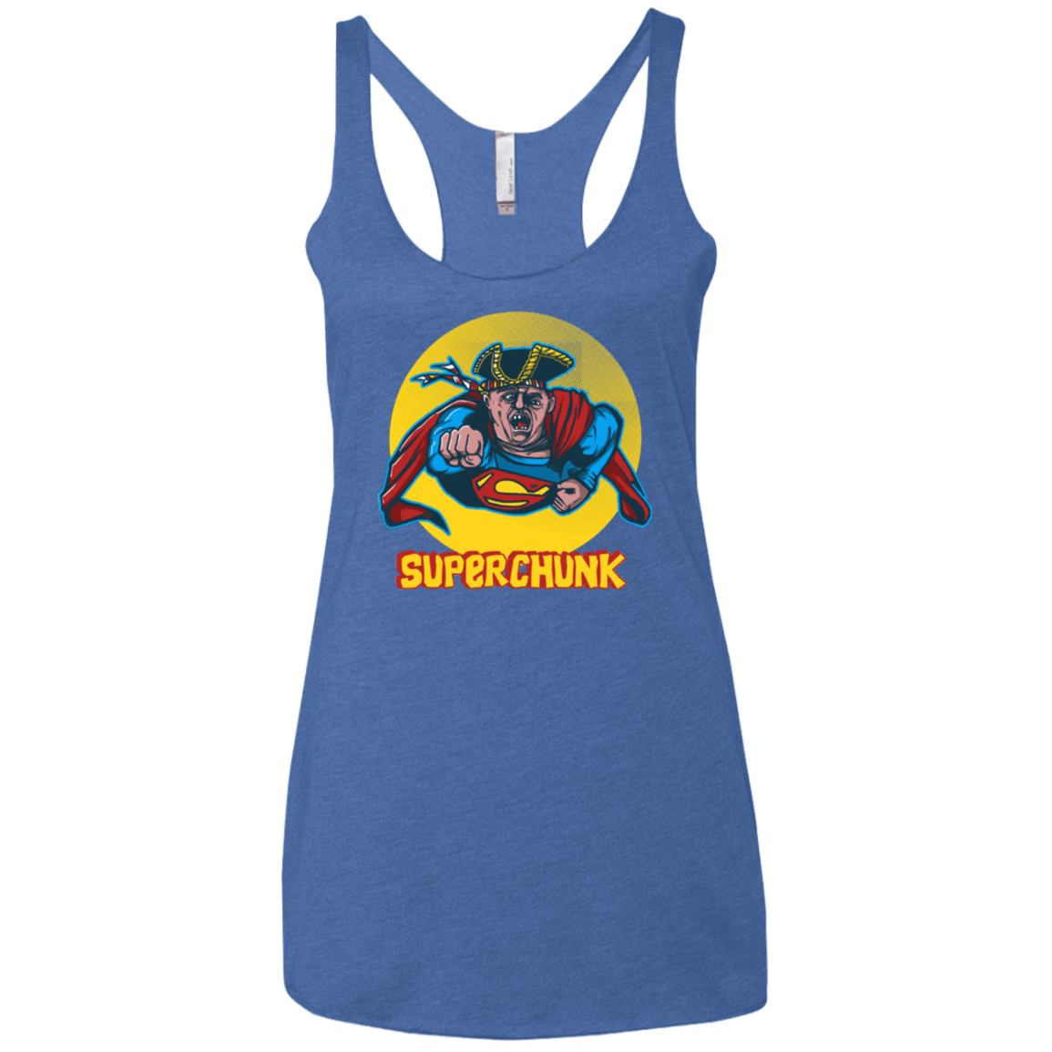 T-Shirts Vintage Royal / X-Small Super Chunk Women's Triblend Racerback Tank