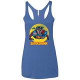 T-Shirts Vintage Royal / X-Small Super Chunk Women's Triblend Racerback Tank