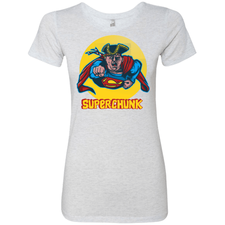 T-Shirts Heather White / S Super Chunk Women's Triblend T-Shirt