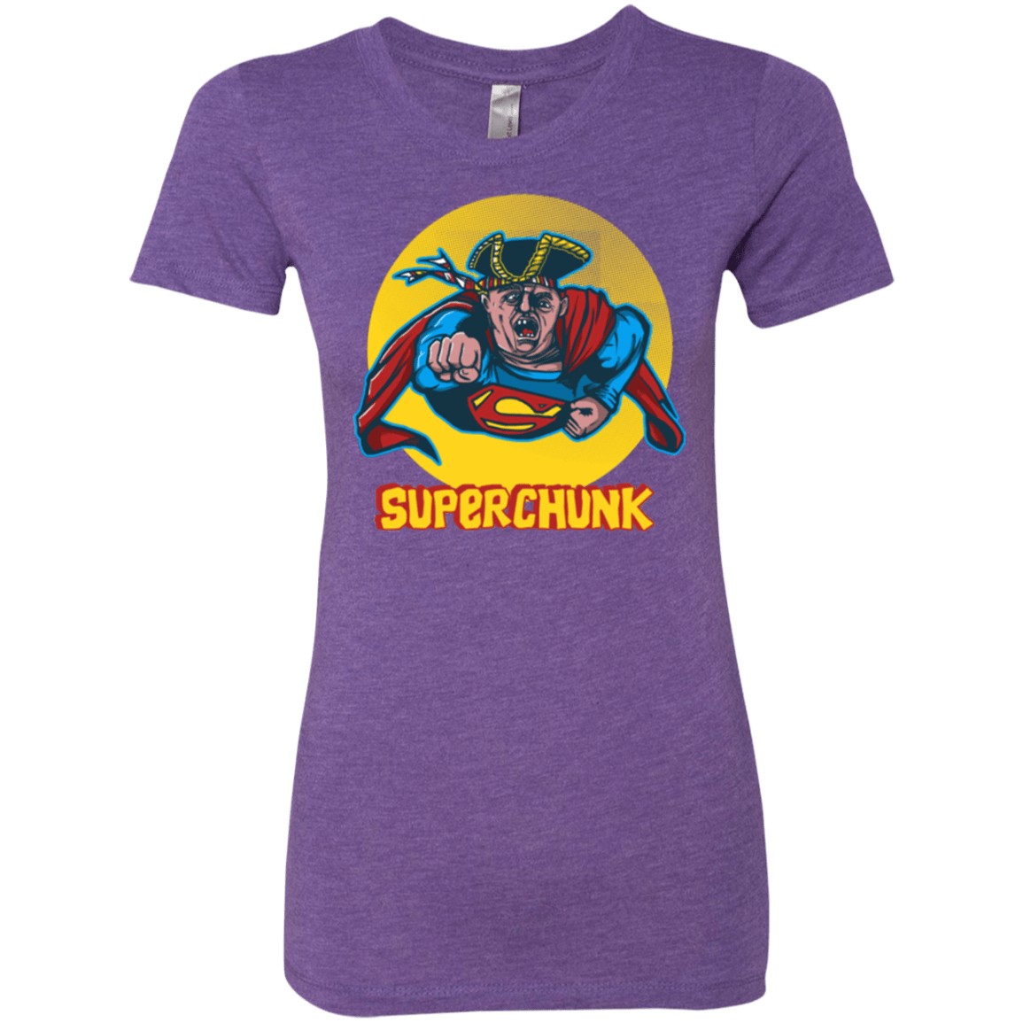T-Shirts Purple Rush / S Super Chunk Women's Triblend T-Shirt