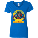 T-Shirts Royal / S Super Chunk Women's V-Neck T-Shirt