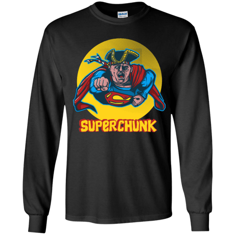 T-Shirts Black / YS Super Chunk Youth Long Sleeve T-Shirt