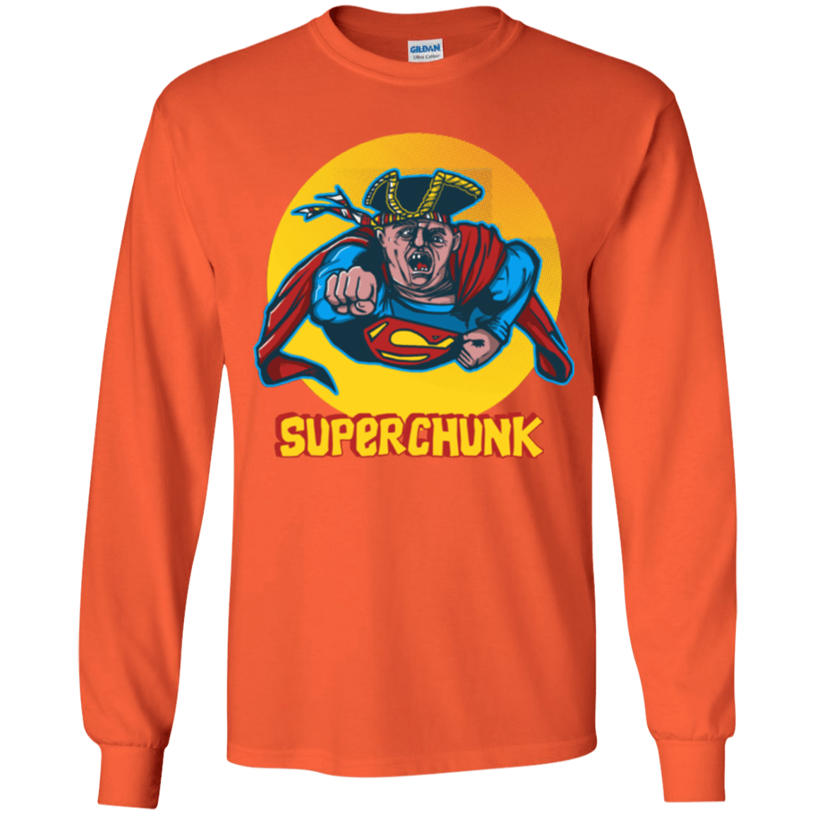 T-Shirts Orange / YS Super Chunk Youth Long Sleeve T-Shirt