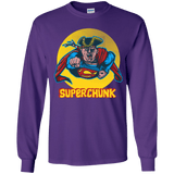 T-Shirts Purple / YS Super Chunk Youth Long Sleeve T-Shirt