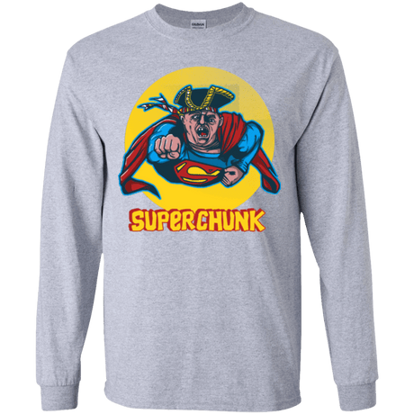 T-Shirts Sport Grey / YS Super Chunk Youth Long Sleeve T-Shirt