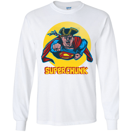 T-Shirts White / YS Super Chunk Youth Long Sleeve T-Shirt