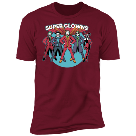 T-Shirts Cardinal / S Super Clowns Men's Premium T-Shirt