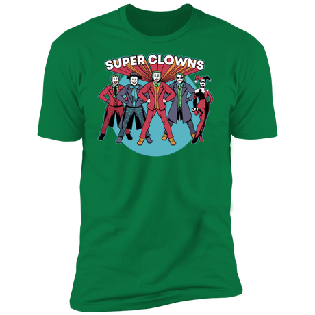 T-Shirts Kelly Green / S Super Clowns Men's Premium T-Shirt