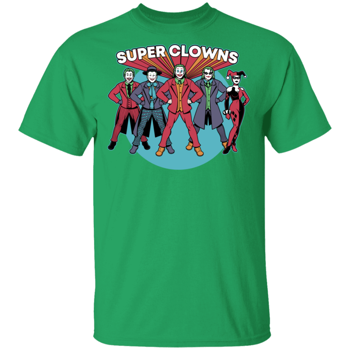 T-Shirts Irish Green / S Super Clowns T-Shirt