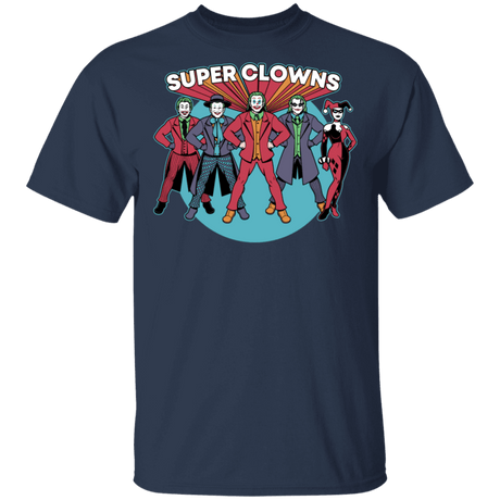 T-Shirts Navy / S Super Clowns T-Shirt