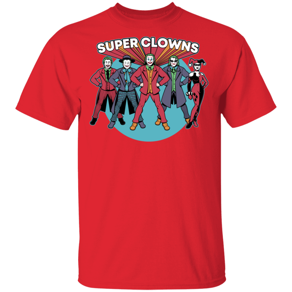 T-Shirts Red / S Super Clowns T-Shirt