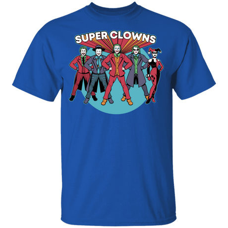T-Shirts Royal / YXS Super Clowns Youth T-Shirt