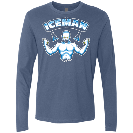 T-Shirts Indigo / Small Super Cook Men's Premium Long Sleeve