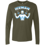 T-Shirts Military Green / Small Super Cook Men's Premium Long Sleeve