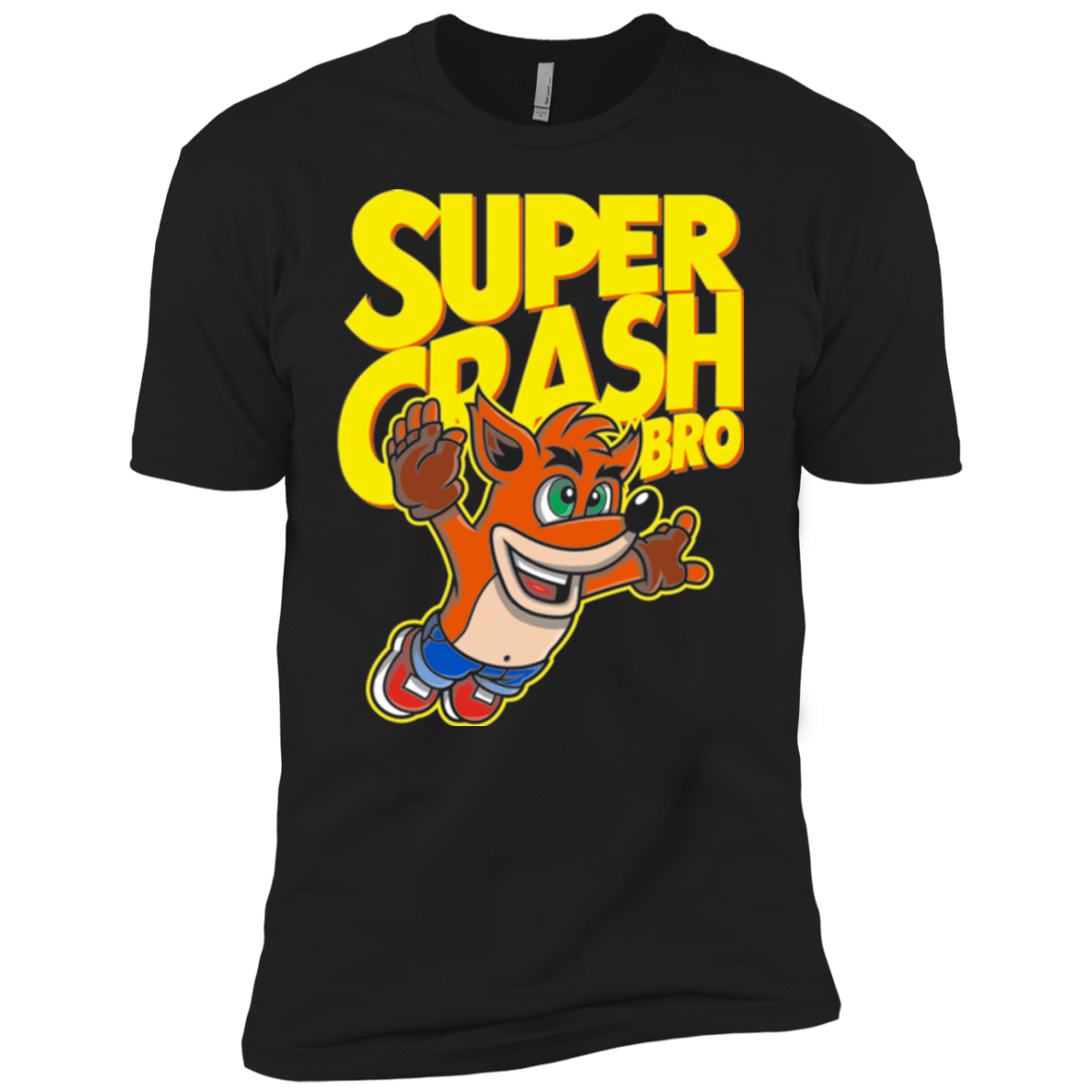 T-Shirts Black / YXS Super Crash Bros Boys Premium T-Shirt