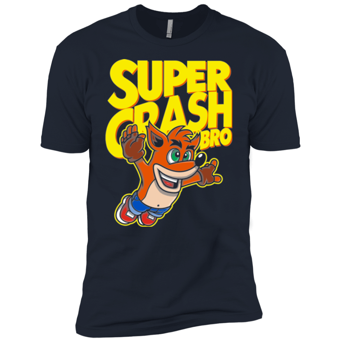 T-Shirts Midnight Navy / YXS Super Crash Bros Boys Premium T-Shirt