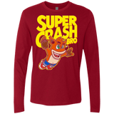 T-Shirts Cardinal / Small Super Crash Bros Men's Premium Long Sleeve