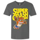 T-Shirts Heavy Metal / X-Small Super Crash Bros Men's Premium V-Neck