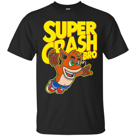 T-Shirts Black / Small Super Crash Bros T-Shirt