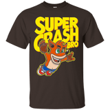 T-Shirts Dark Chocolate / Small Super Crash Bros T-Shirt