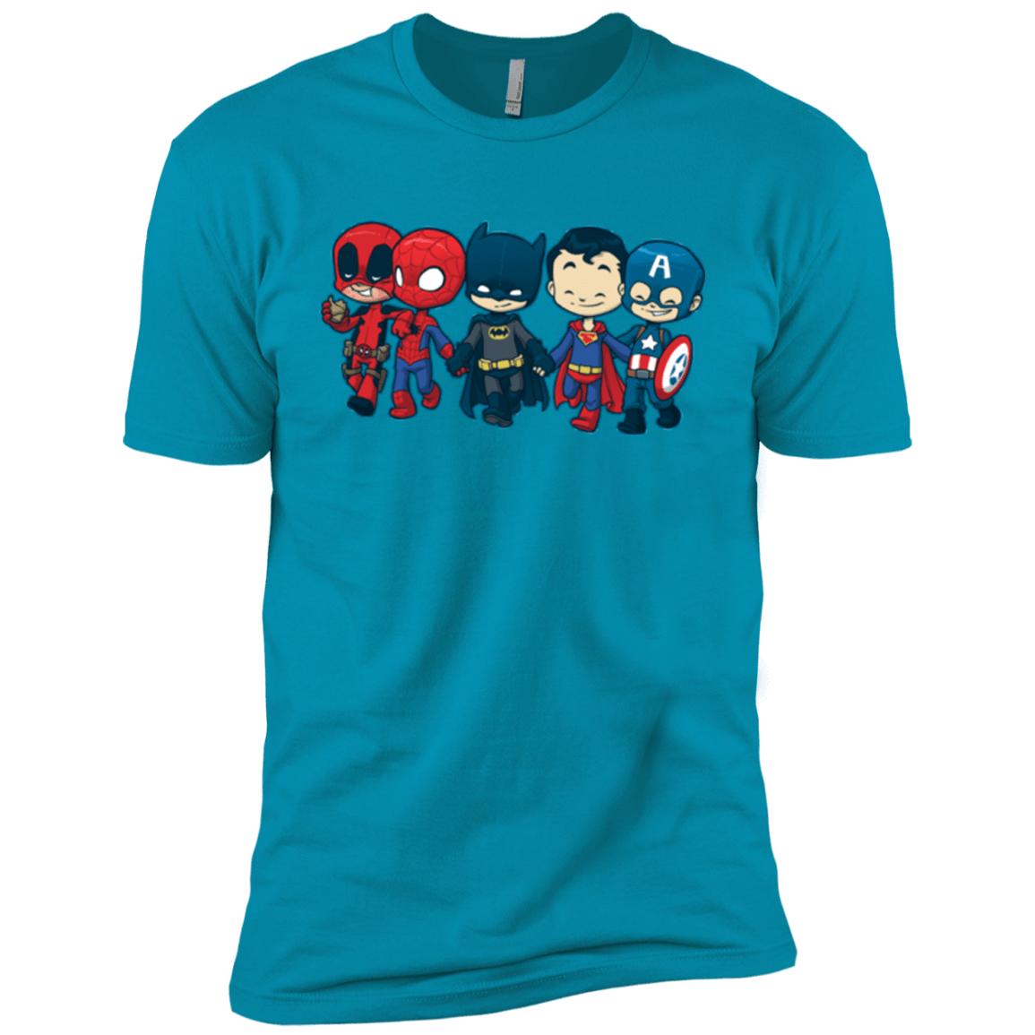 T-Shirts Turquoise / YXS Super Cross Over Bros Boys Premium T-Shirt