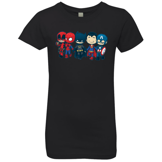 T-Shirts Black / YXS Super Cross Over Bros Girls Premium T-Shirt