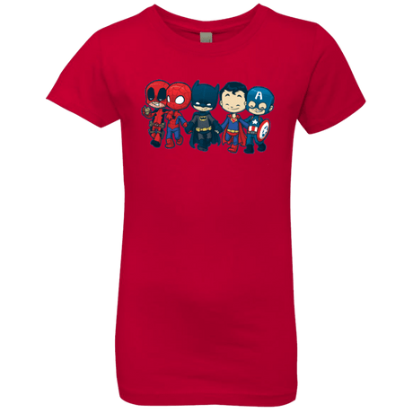 T-Shirts Red / YXS Super Cross Over Bros Girls Premium T-Shirt