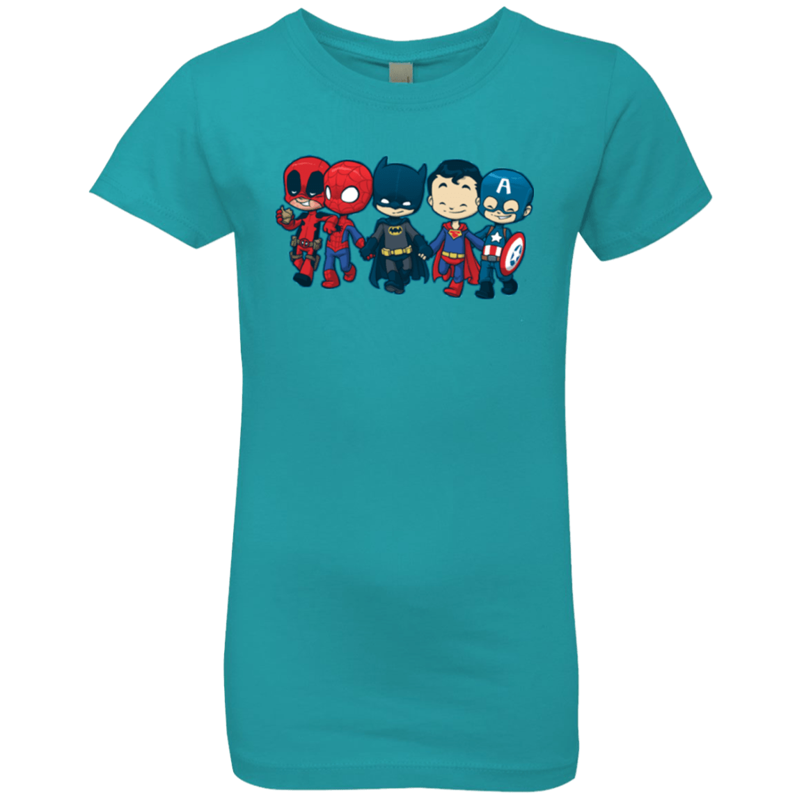 T-Shirts Tahiti Blue / YXS Super Cross Over Bros Girls Premium T-Shirt