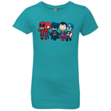 T-Shirts Tahiti Blue / YXS Super Cross Over Bros Girls Premium T-Shirt