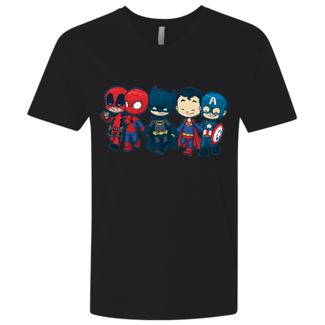T-Shirts Black / X-Small Super Cross Over Bros Men's Premium V-Neck