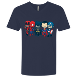 T-Shirts Midnight Navy / X-Small Super Cross Over Bros Men's Premium V-Neck