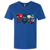 T-Shirts Royal / X-Small Super Cross Over Bros Men's Premium V-Neck