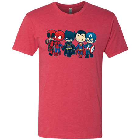 T-Shirts Vintage Red / Small Super Cross Over Bros Men's Triblend T-Shirt