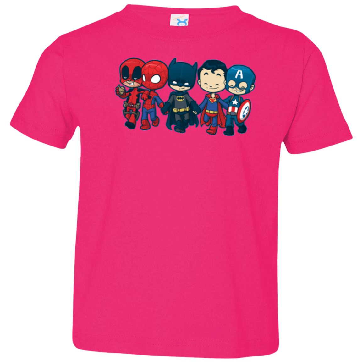 T-Shirts Hot Pink / 2T Super Cross Over Bros Toddler Premium T-Shirt