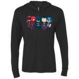 T-Shirts Vintage Black / X-Small Super Cross Over Bros Triblend Long Sleeve Hoodie Tee