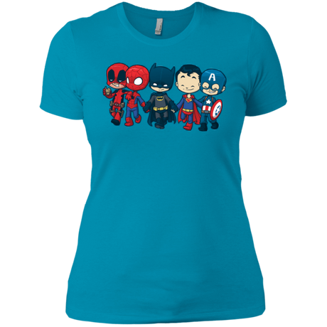 T-Shirts Turquoise / X-Small Super Cross Over Bros Women's Premium T-Shirt