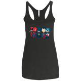 T-Shirts Vintage Black / X-Small Super Cross Over Bros Women's Triblend Racerback Tank