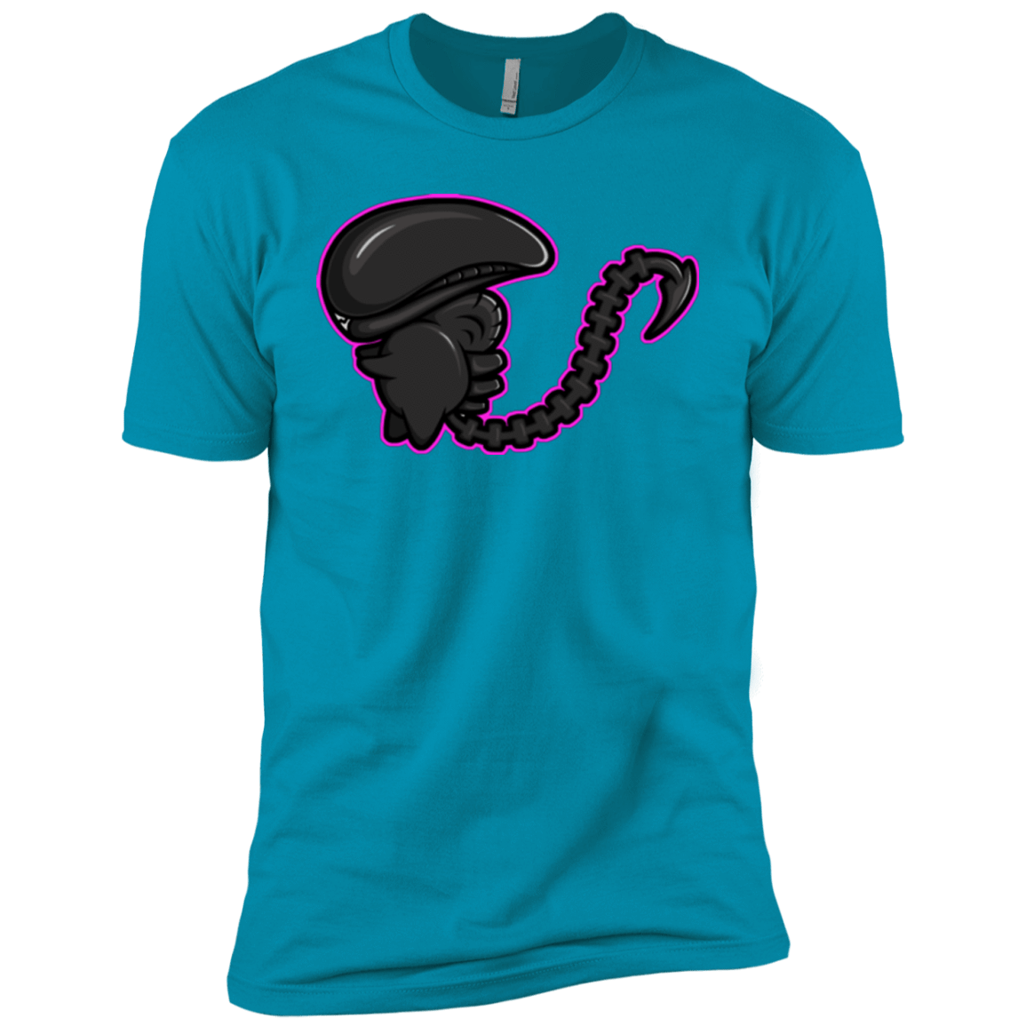 T-Shirts Turquoise / YXS Super Cute Alien Boys Premium T-Shirt