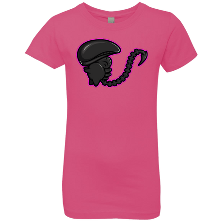 T-Shirts Hot Pink / YXS Super Cute Alien Girls Premium T-Shirt