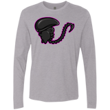 T-Shirts Heather Grey / Small Super Cute Alien Men's Premium Long Sleeve