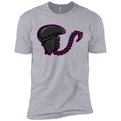 T-Shirts Heather Grey / X-Small Super Cute Alien Men's Premium T-Shirt