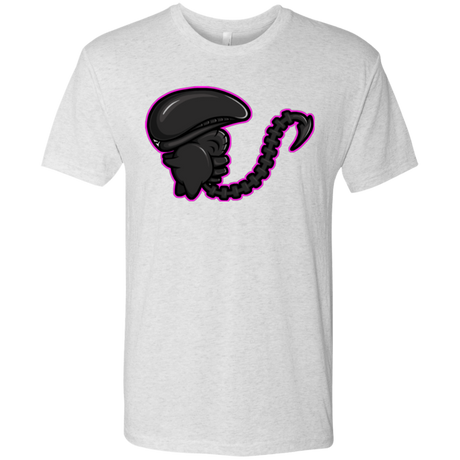 T-Shirts Heather White / Small Super Cute Alien Men's Triblend T-Shirt