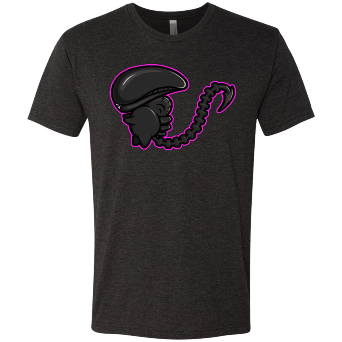 T-Shirts Vintage Black / Small Super Cute Alien Men's Triblend T-Shirt