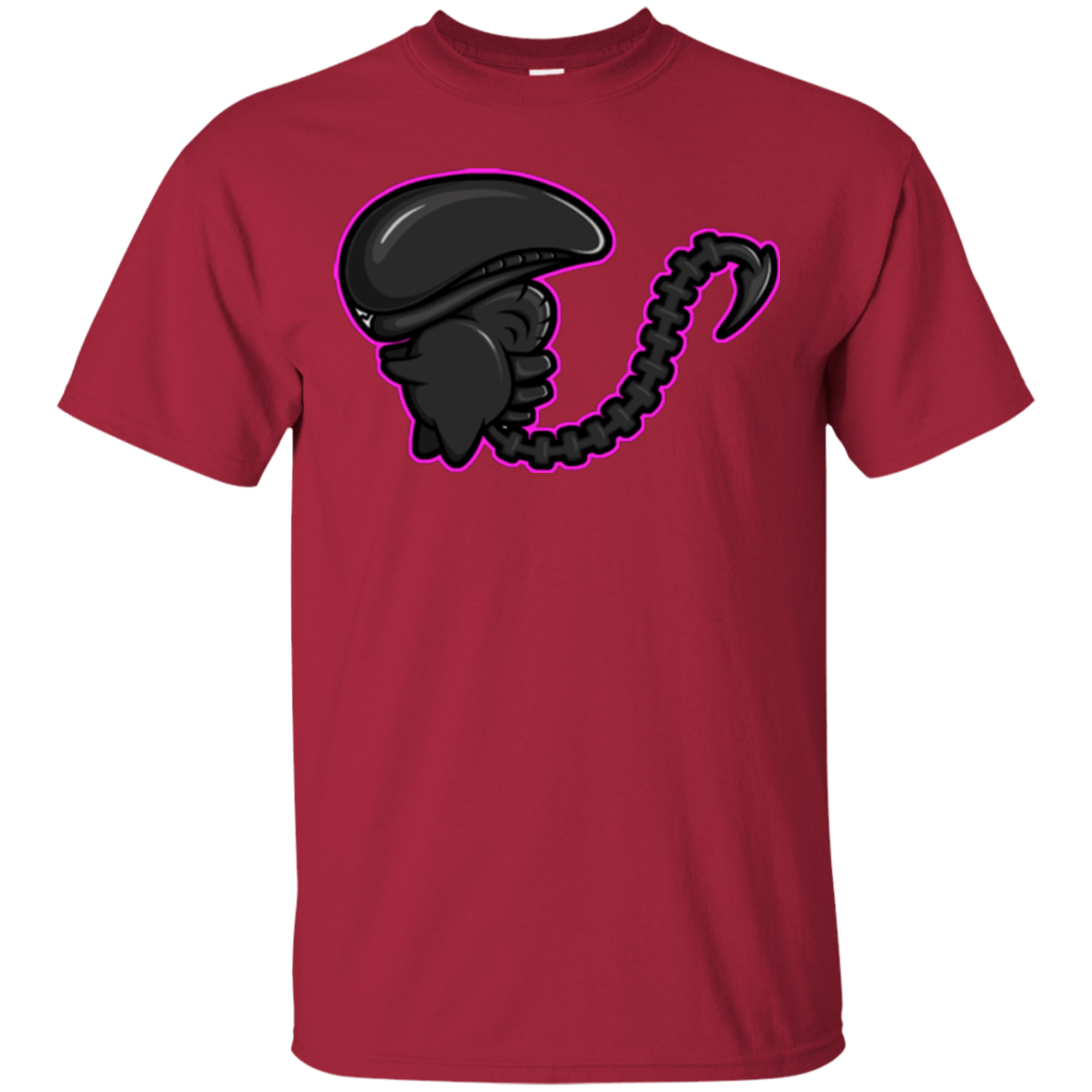 T-Shirts Cardinal / Small Super Cute Alien T-Shirt