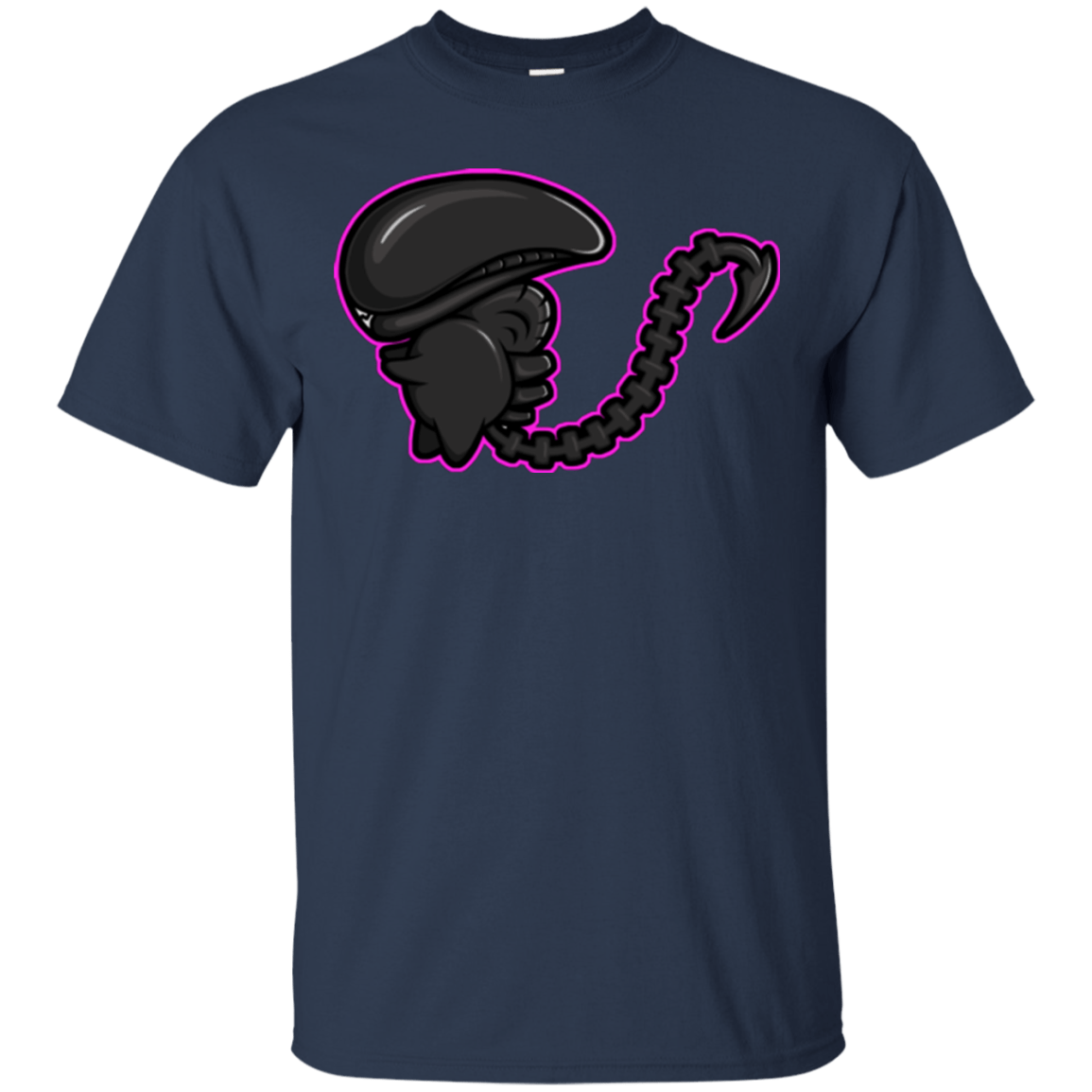 T-Shirts Navy / Small Super Cute Alien T-Shirt