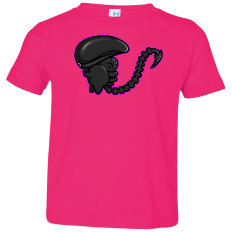 T-Shirts Hot Pink / 2T Super Cute Alien Toddler Premium T-Shirt
