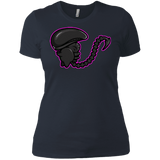 T-Shirts Indigo / X-Small Super Cute Alien Women's Premium T-Shirt
