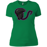 T-Shirts Kelly Green / X-Small Super Cute Alien Women's Premium T-Shirt