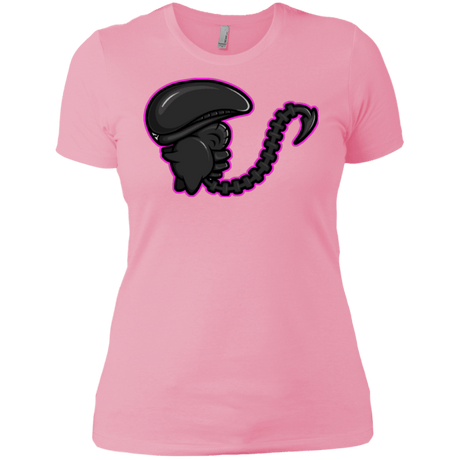 T-Shirts Light Pink / X-Small Super Cute Alien Women's Premium T-Shirt